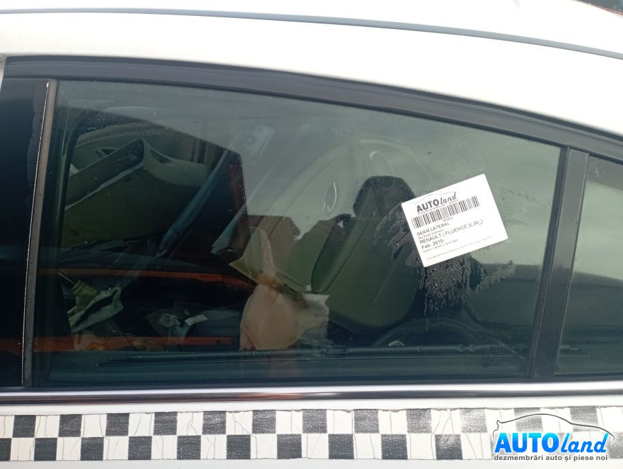 Geam Lateral Stanga Spate Culisant Renault FLUENCE L30 2010