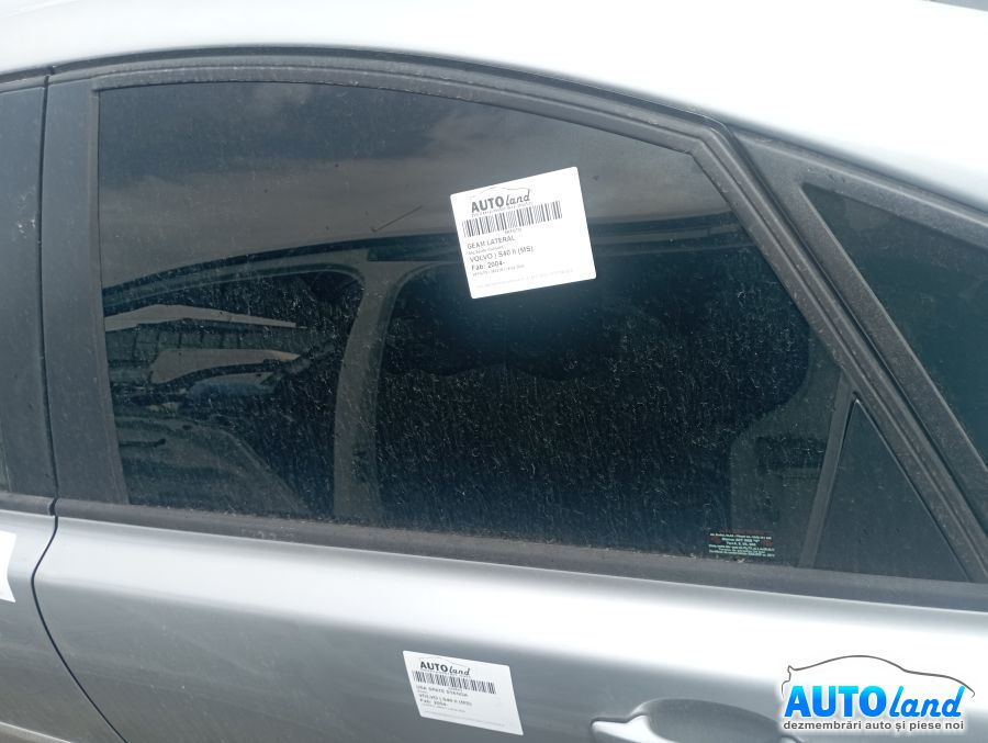 Geam Lateral Stanga Spate Culisant Volvo S40 II MS 2004