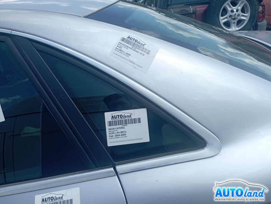 Geam Lateral Stanga Spate Fix Audi A4 8EC 2004-2008