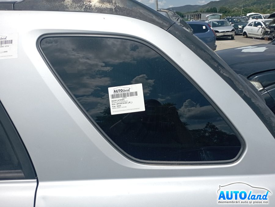 Geam Lateral Stanga Spate Fix de pe Caroserie Kia SPORTAGE JE 2004