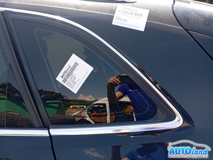 Geam Lateral Stanga Spate Fix de pe Caroserie Audi Q5 8R 2008