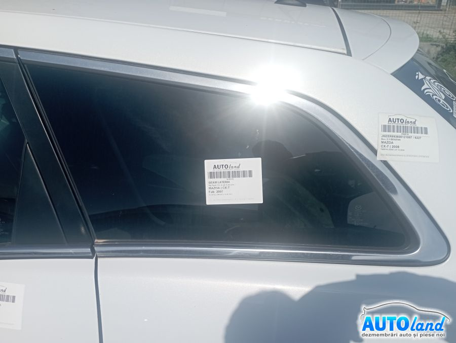 Geam Lateral Stanga Spate Fix de pe Caroserie Mazda CX-7 2007