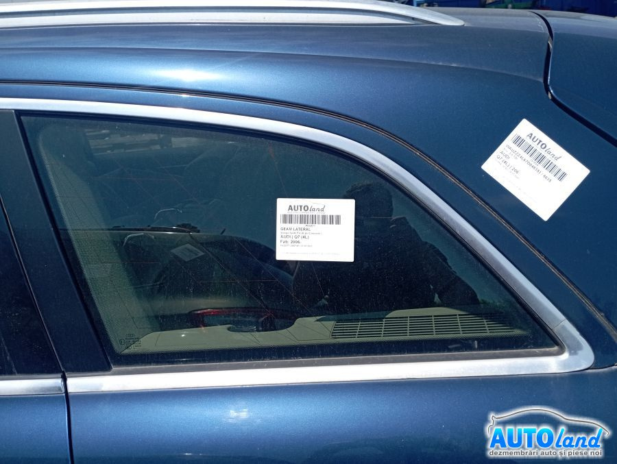Geam Lateral Stanga Spate Fix de pe Caroserie Audi Q7 4L 2006