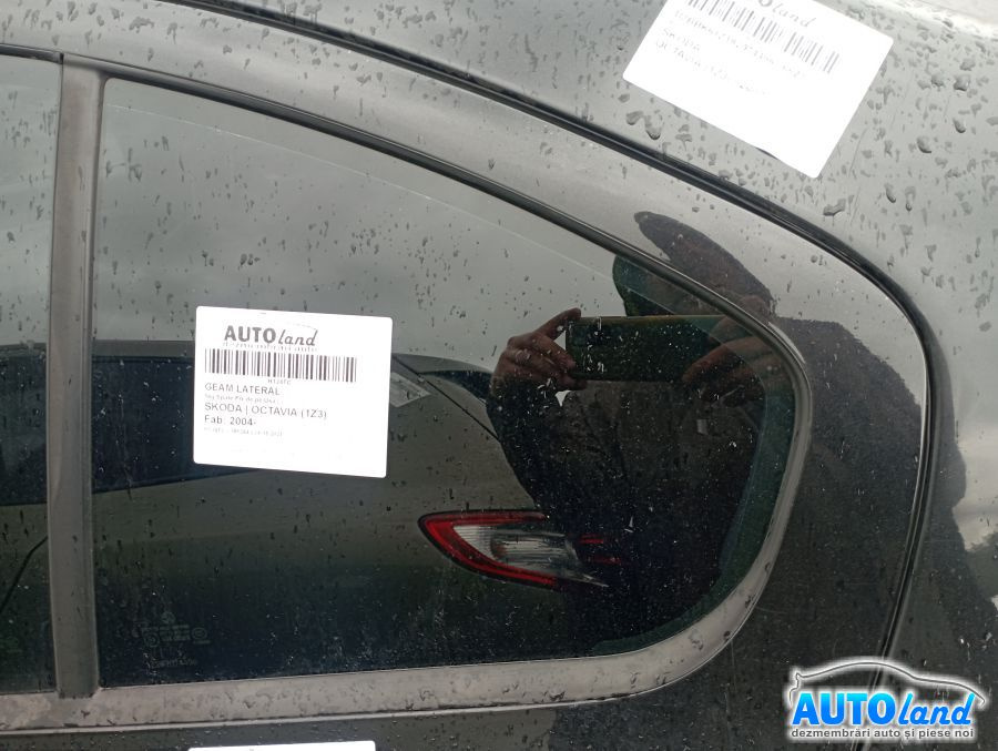 Geam Lateral Stanga Spate Fix de pe Usa Skoda OCTAVIA 1Z3 2004