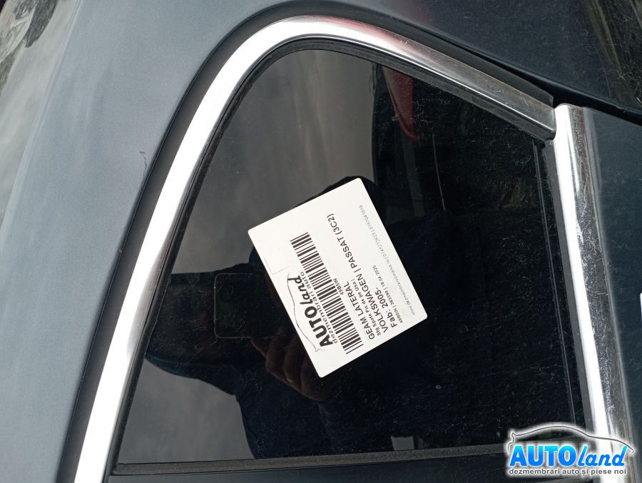 Geam Lateral Stanga Spate Fix de pe Usa Volkswagen PASSAT 3C2 2005