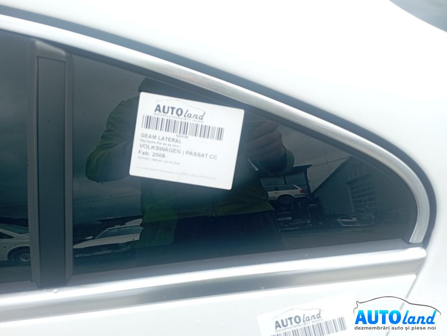 Geam Lateral Stanga Spate Fix de pe Usa Volkswagen PASSAT CC 2008