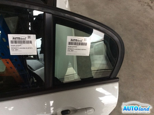 Geam Lateral Stanga Spate Fix Hb Renault LAGUNA III BT0/1 2007