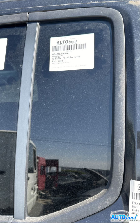 Geam Lateral Stanga Spate Fix Nissan NAVARA D40 2004