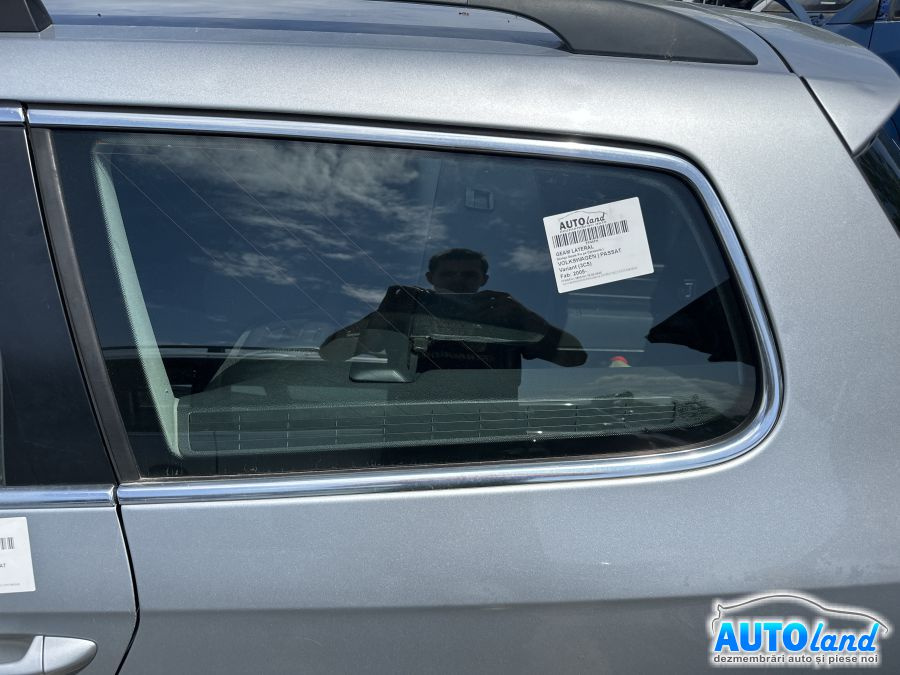 Geam Lateral Stanga Spate Fix pe Caroserie Volkswagen PASSAT Variant 3C5 2005