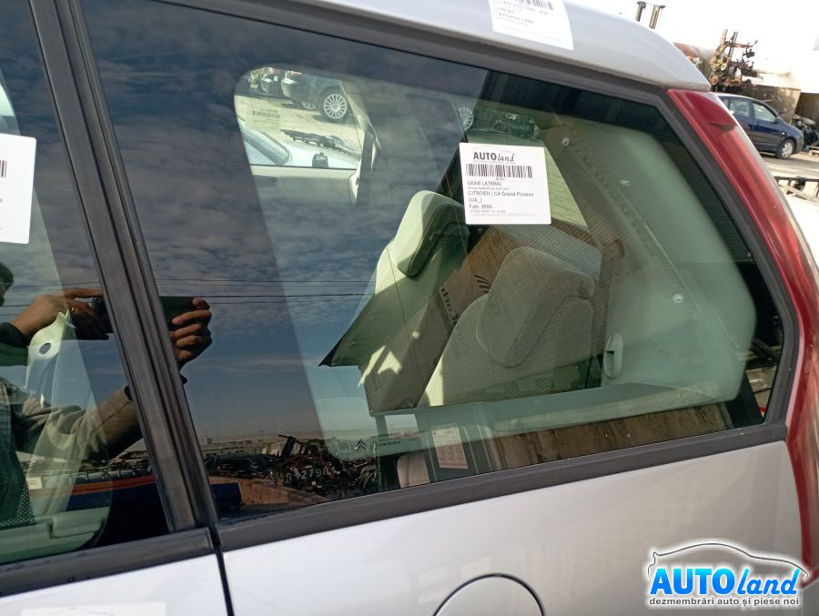 Geam Lateral Stanga Spate Fix pe Caroserie Citroen C4 Grand Picasso UA 2006