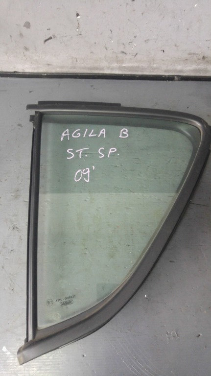 Geam mic fix stanga spate opel agila b 43r-004337