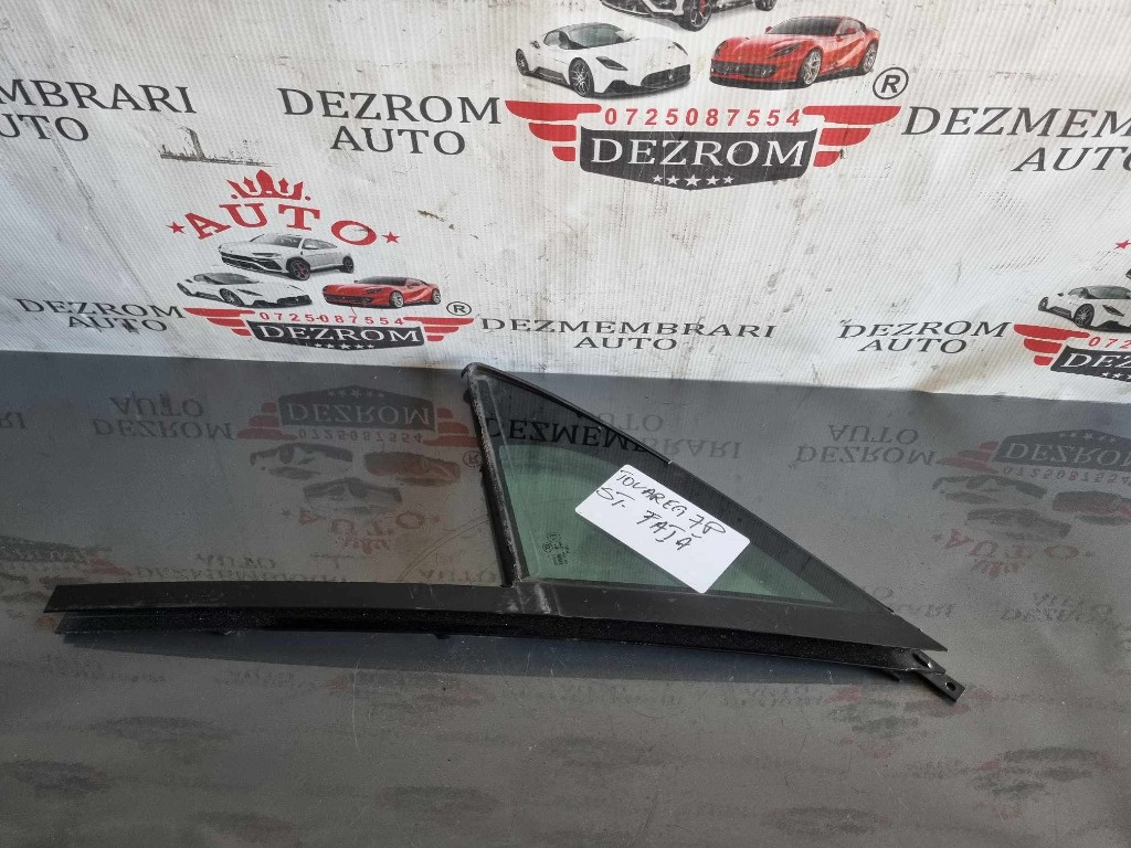 Geam mic fix usa stanga fata VW Touareg 7P cod 7p6845113e