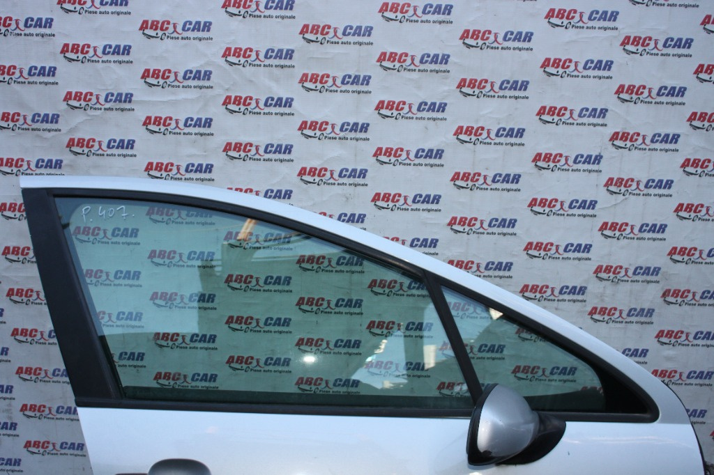 Geam mobil usa dreapta fata Peugeot 407 SW 2004-2010