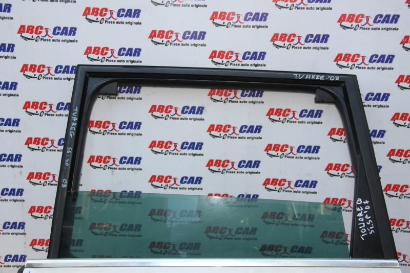 Geam mobil usa stanga spate Volkswagen Touareg 2002-2006
