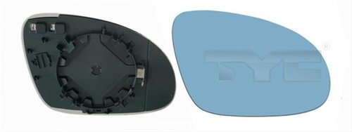Geam Ogl Dr, Albastru, Conv, Incalzire Golf V//golf Vi - Tyc Seat 337-0303-1