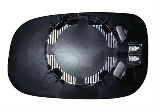 Geam Ogl Dr, Asferic, Incalzire, Vv C30//c70//s40//s60//v50 2006 >> - Tyc Volvo 338-0041-1