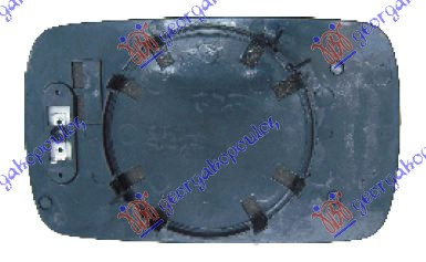 Geam Oglinda Albastru Incalzit - Bmw Series 3 (E36) Sdn 1990 , 51168119724
