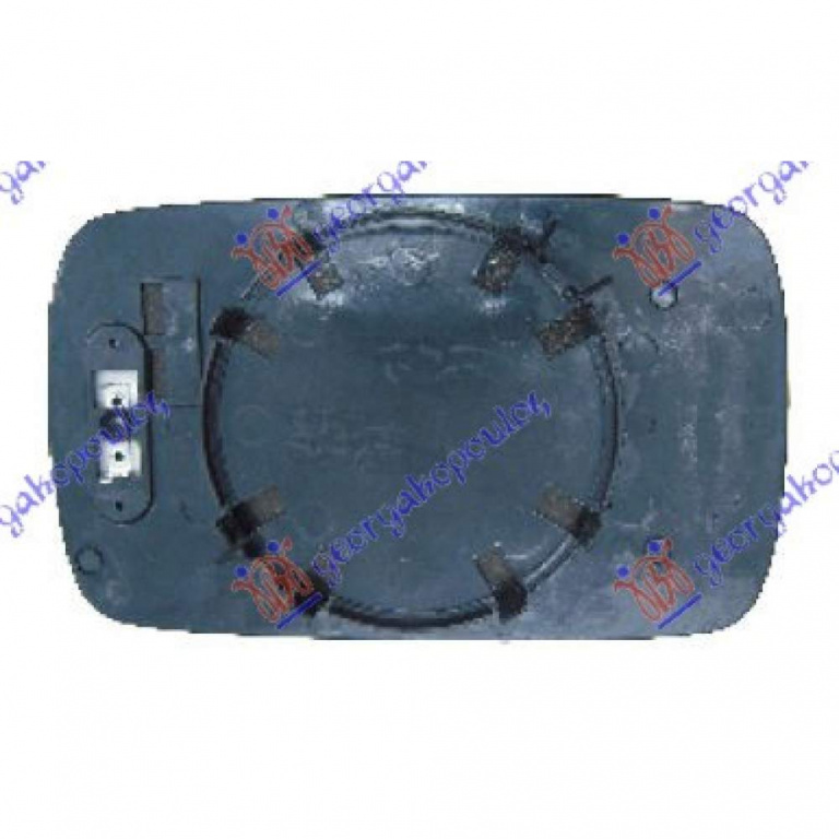 Geam Oglinda Albastru Incalzit - Bmw Series 5 (E34)1988 1989 , 51168119724
