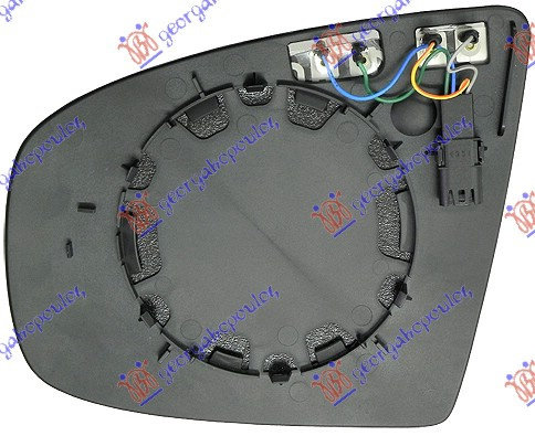 Geam Oglinda Albastru Incalzit - Bmw X5 (E70) 2007 , 51167298158