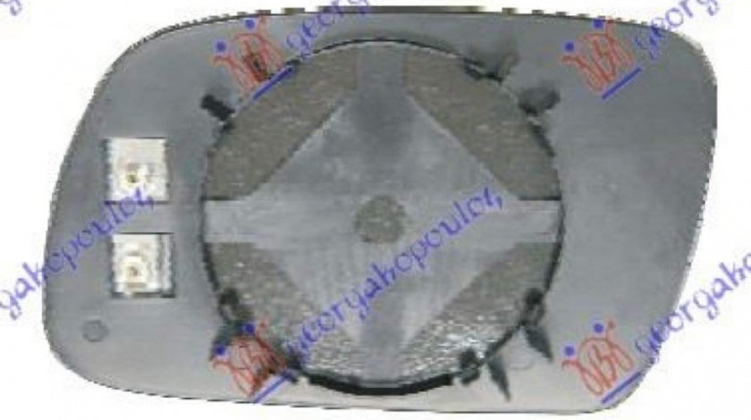Geam Oglinda Albastru Incalzit - Citroen Xsara 2000 , 8151gh