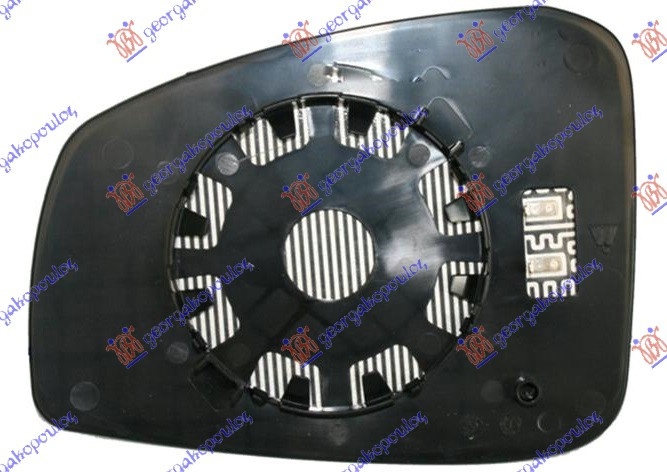 Geam Oglinda Albastru Incalzit - Renault Laguna 2007 , 963650003r