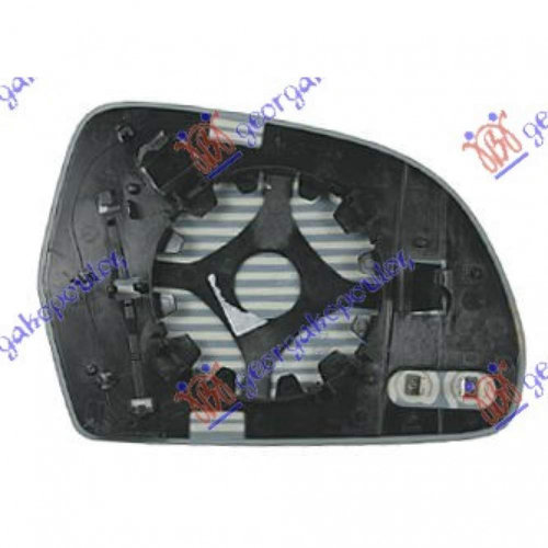 Geam Oglinda Albastru Incalzit - Skoda Superb 2008 , 1z0857522b