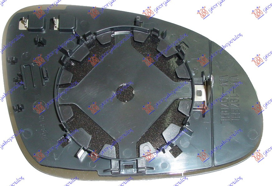 Geam Oglinda Albastru Incalzit - Vw Golf V 2004 , 7m3857521f