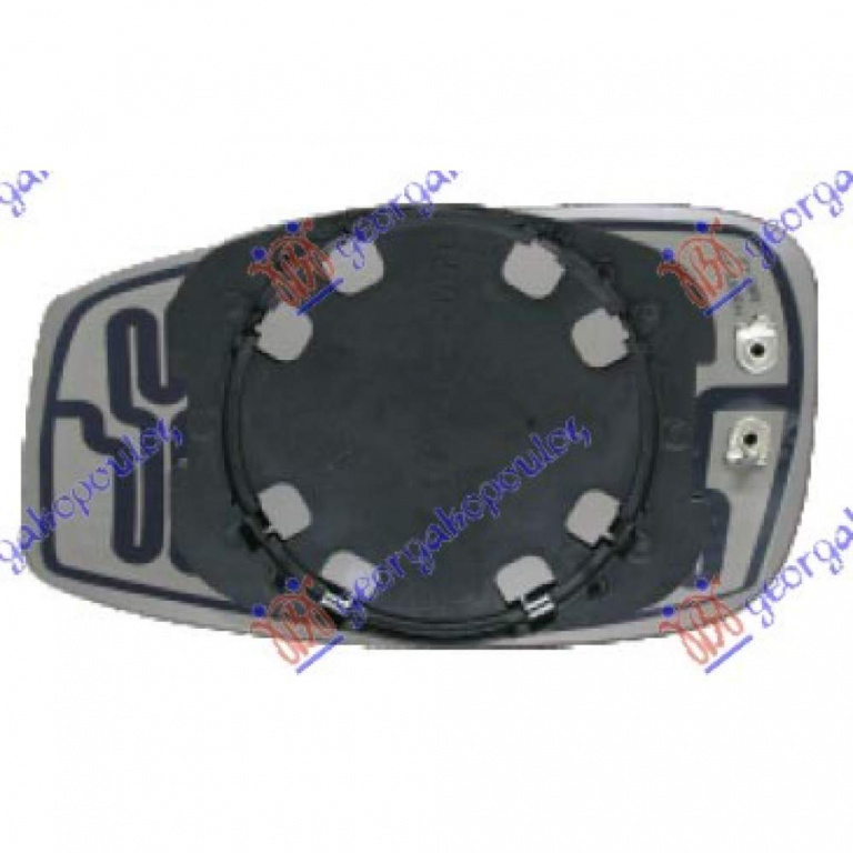 Geam Oglinda - Fiat Idea 2004 , 71718828