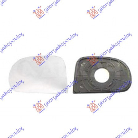 Geam Oglinda - Hyundai Atos 1997 , 8761102300