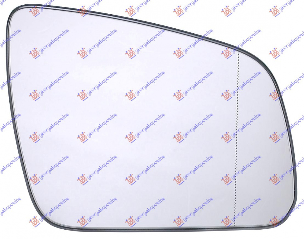 Geam Oglinda Incalzit - Mercedes C Class (W204) 2007 , A2128100221