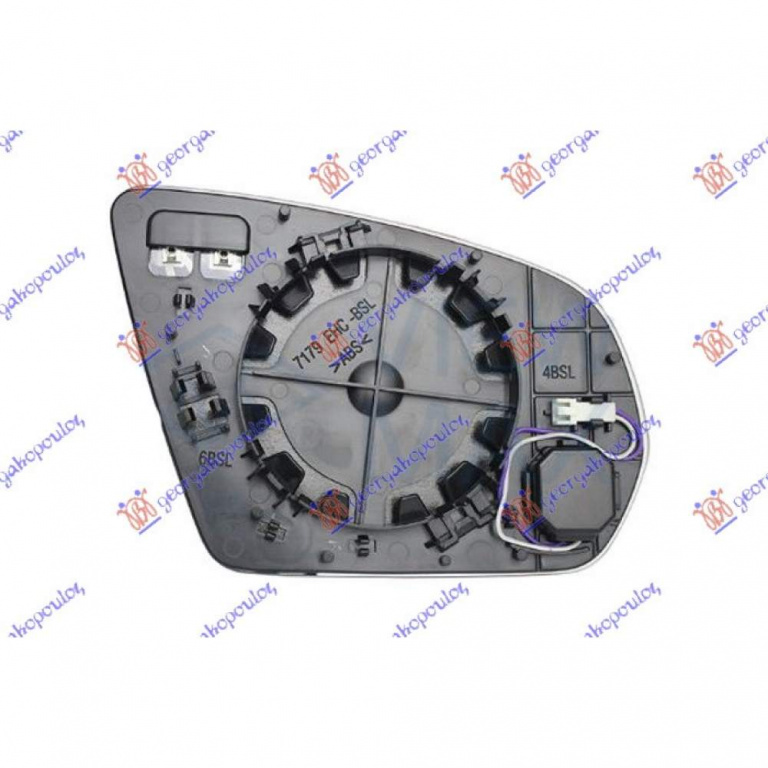 Geam Oglinda Incalzit - Mercedes Eqa (243) 2021 , A0998100302
