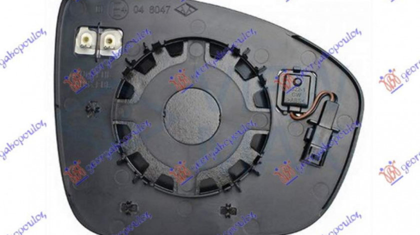 Geam Oglinda Incalzit - Renault Captur 2000-2001, 963652775r