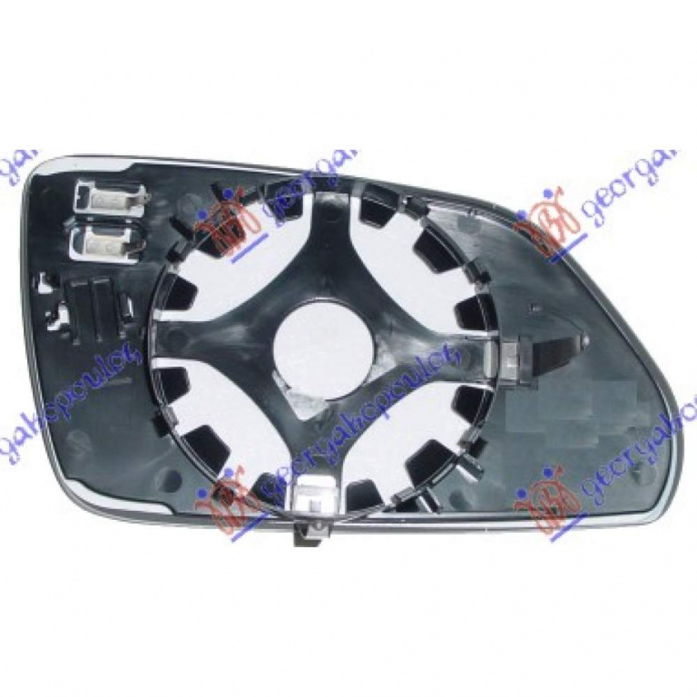 Geam Oglinda Incalzit - Skoda Octavia 5 2004 , 6q0857522k