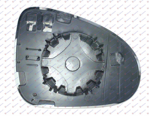 Geam Oglinda Incalzit - Vw Touareg 2010 , 7p6-857-521-B