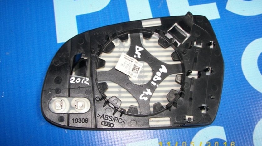 Geam oglinda portiera Audi A3