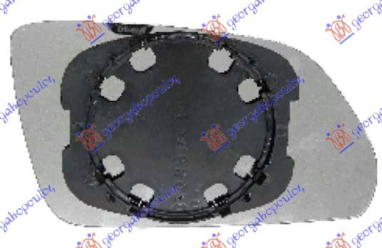 Geam Oglinda - Vw Polo 2002 , 6q0857521a