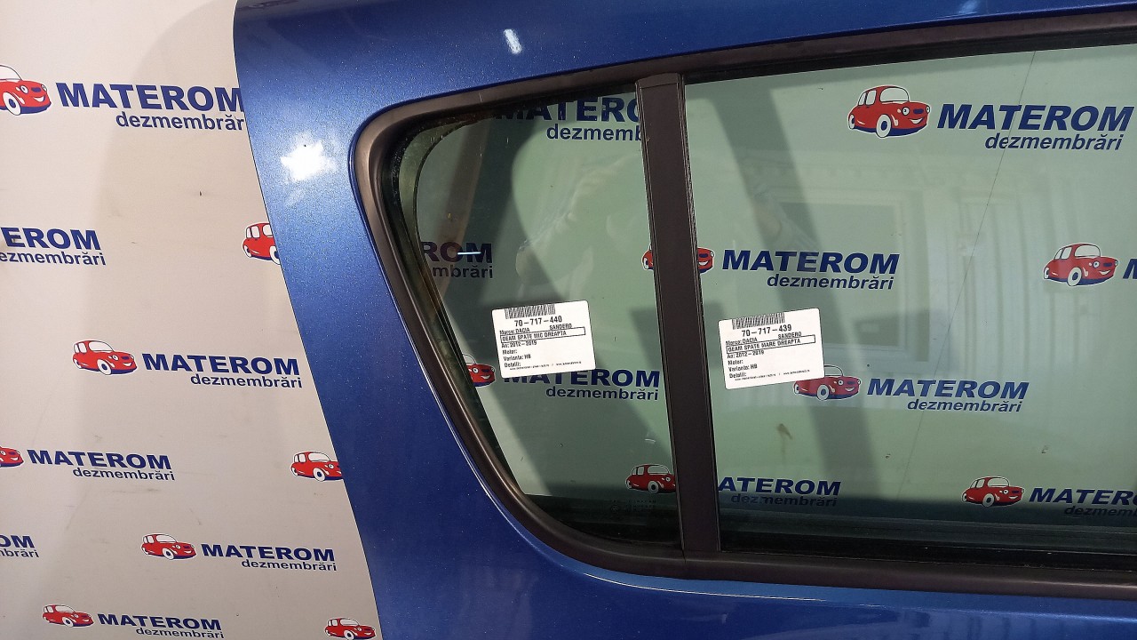 GEAM SPATE MIC DREAPTA DACIA SANDERO SANDERO - - (2012 2019)