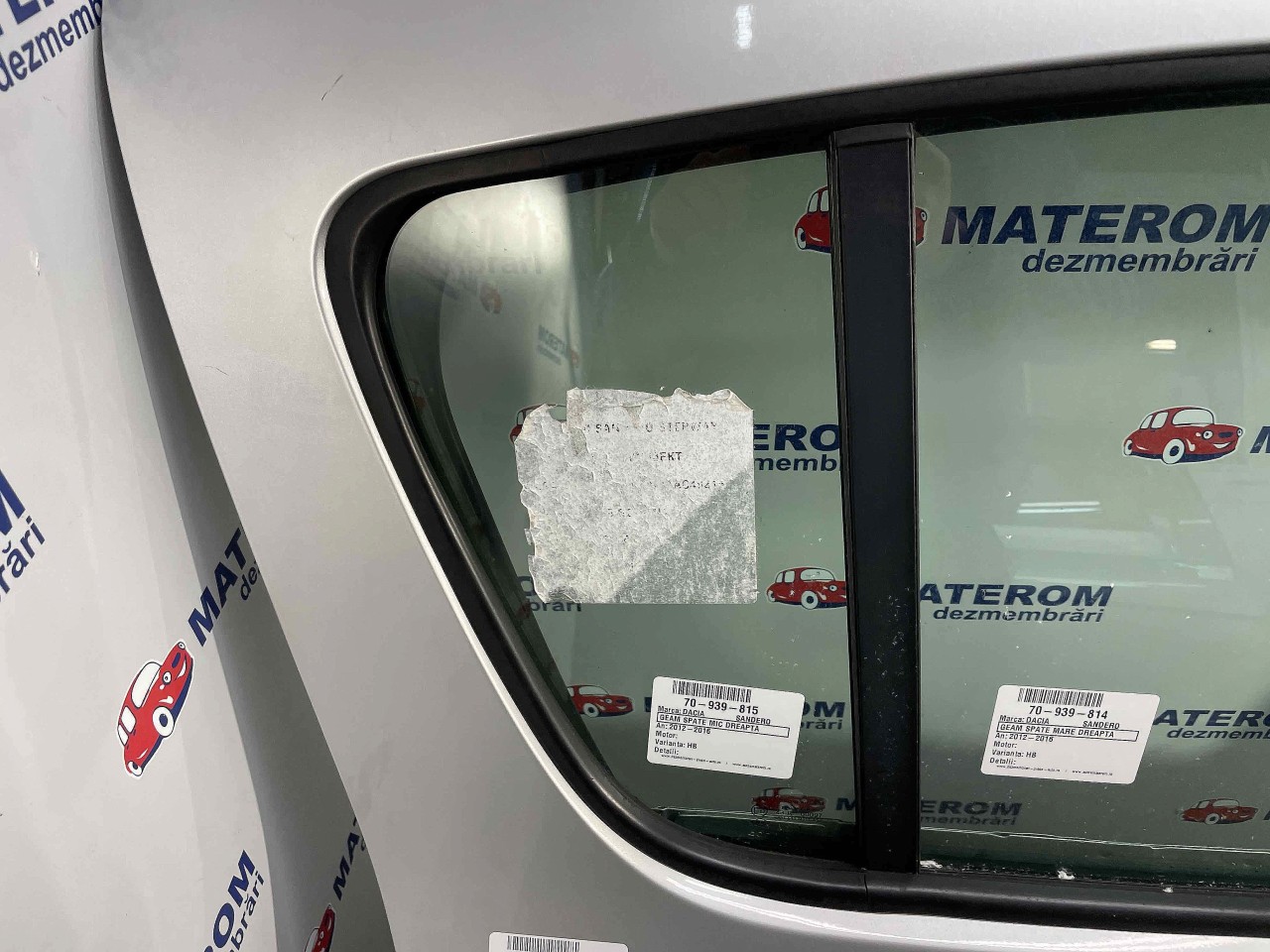 GEAM SPATE MIC DREAPTA DACIA SANDERO SANDERO - - (2012 2016)