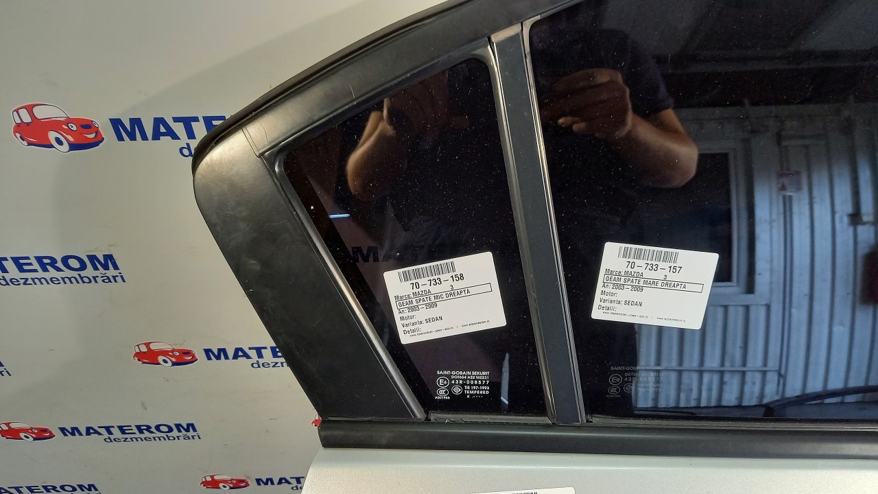 GEAM SPATE MIC DREAPTA MAZDA 3 - - (2003 2009)