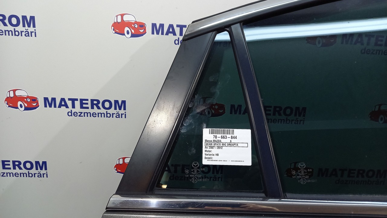 GEAM SPATE MIC DREAPTA MAZDA 6 - - (2007 2012)