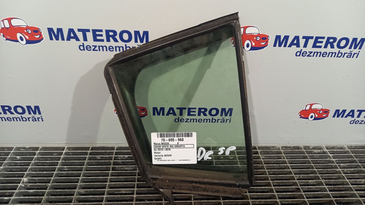 GEAM SPATE MIC DREAPTA MAZDA 6 - - (2012 2016)