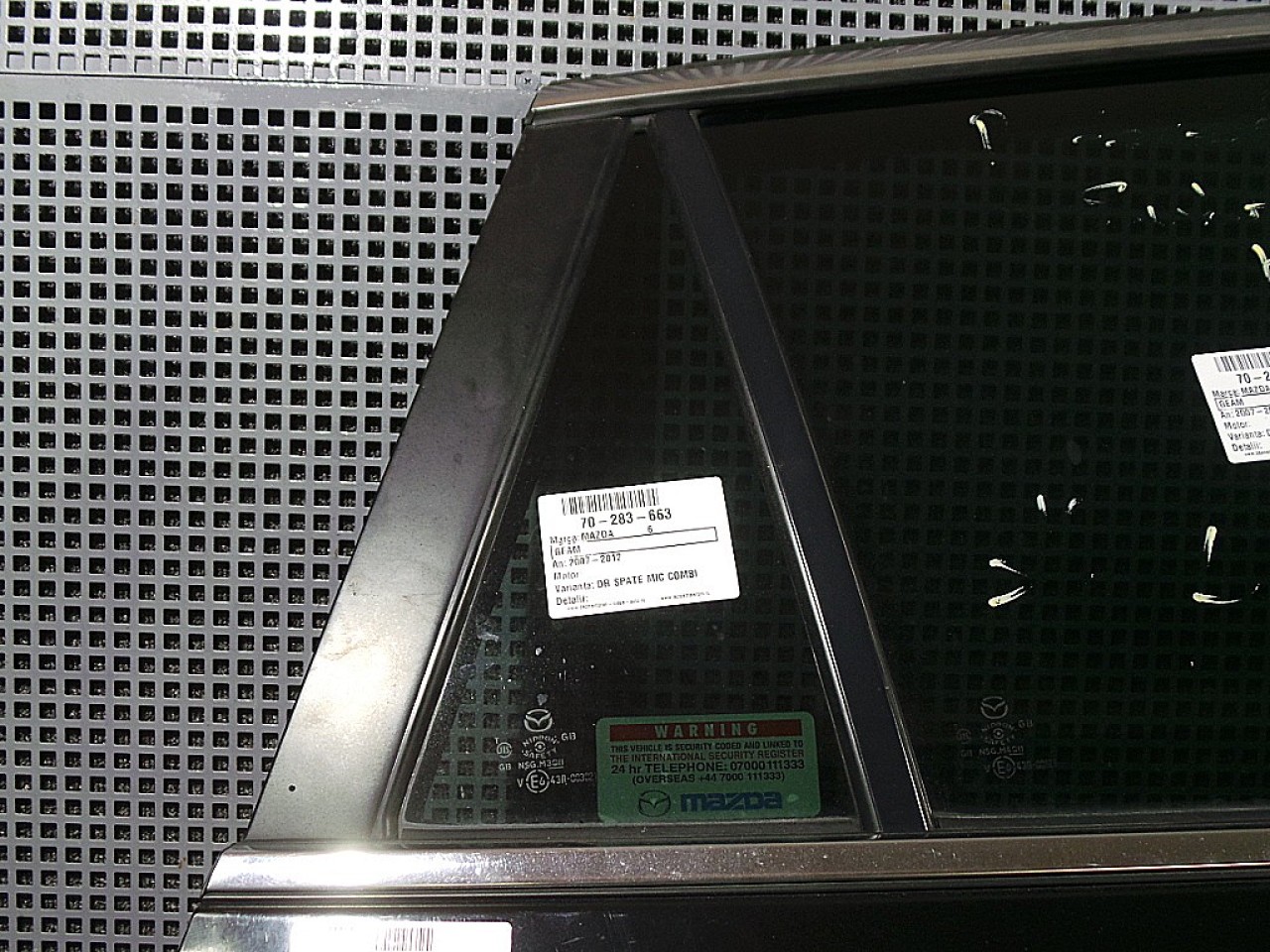 GEAM SPATE MIC DREAPTA MAZDA 6 6 - - (2007 2012)