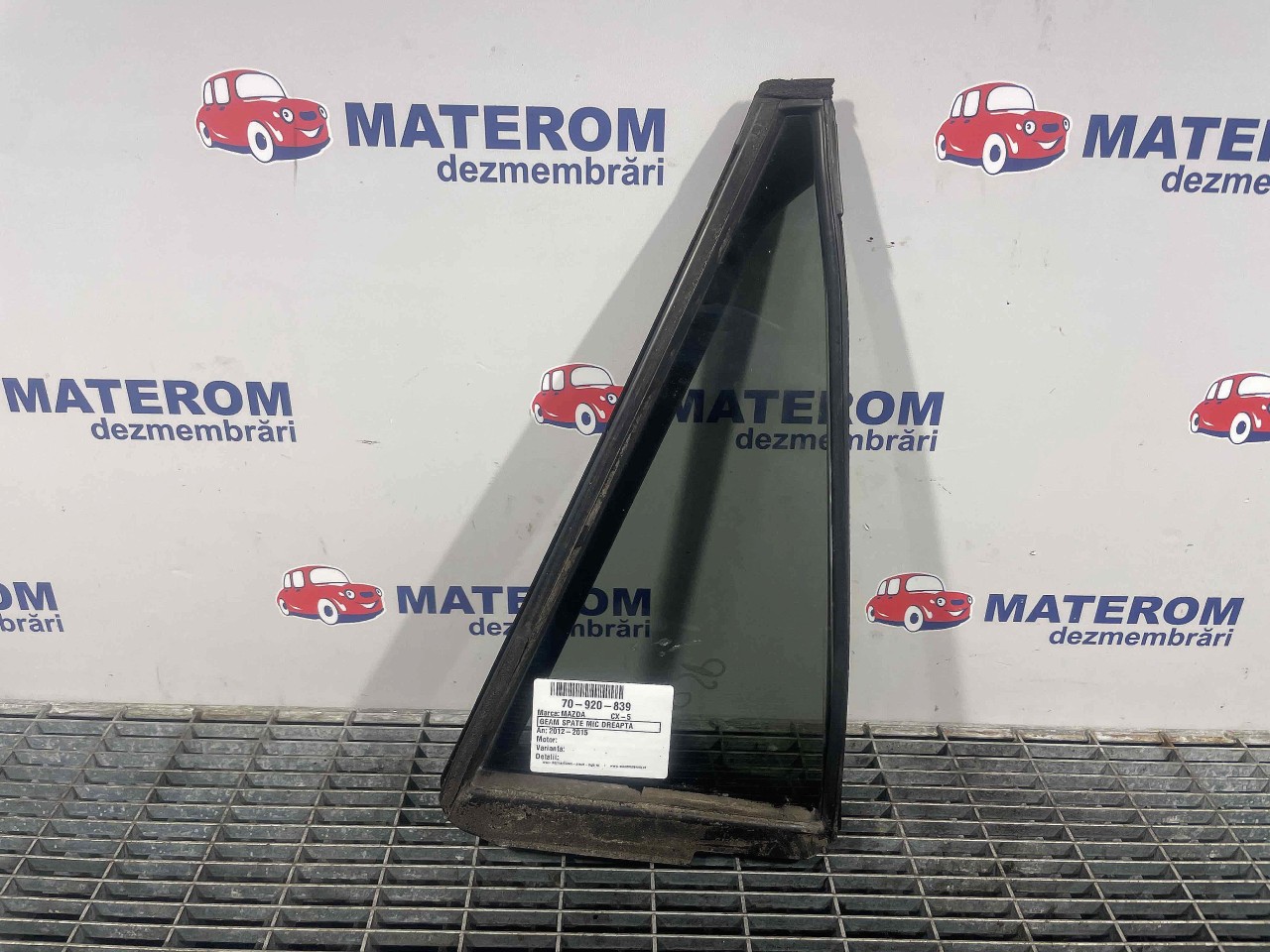 GEAM SPATE MIC DREAPTA MAZDA CX-5 - - (2012 2015)