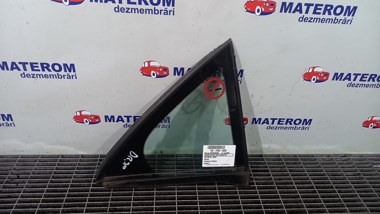GEAM SPATE MIC DREAPTA MERCEDES E-CLASS - - (2013 2016)