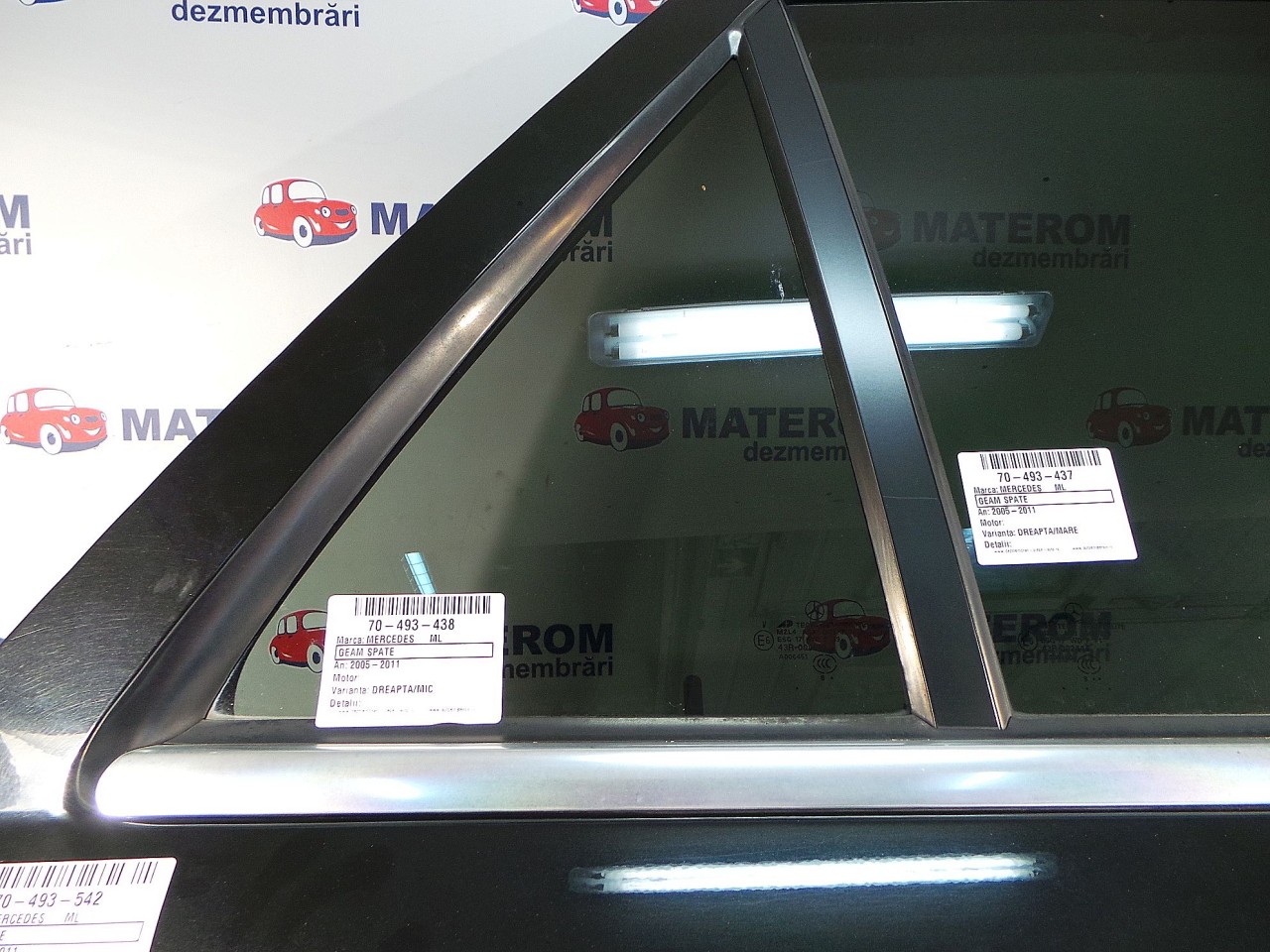 GEAM SPATE MIC DREAPTA MERCEDES ML - - (2005 2011)