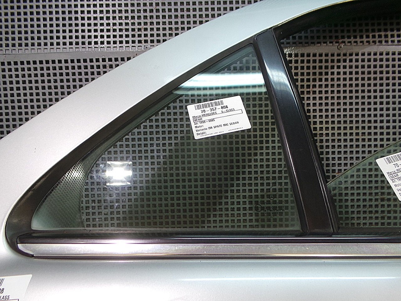 GEAM SPATE MIC DREAPTA MERCEDES S-CLASS S-CLASS - - (1998 2005)