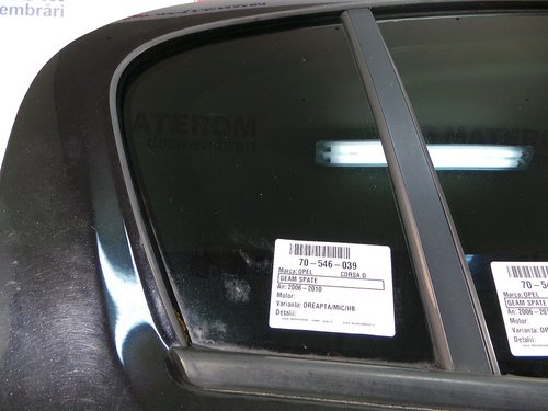 GEAM SPATE MIC DREAPTA OPEL CORSA D CORSA D - - (2006 2011)