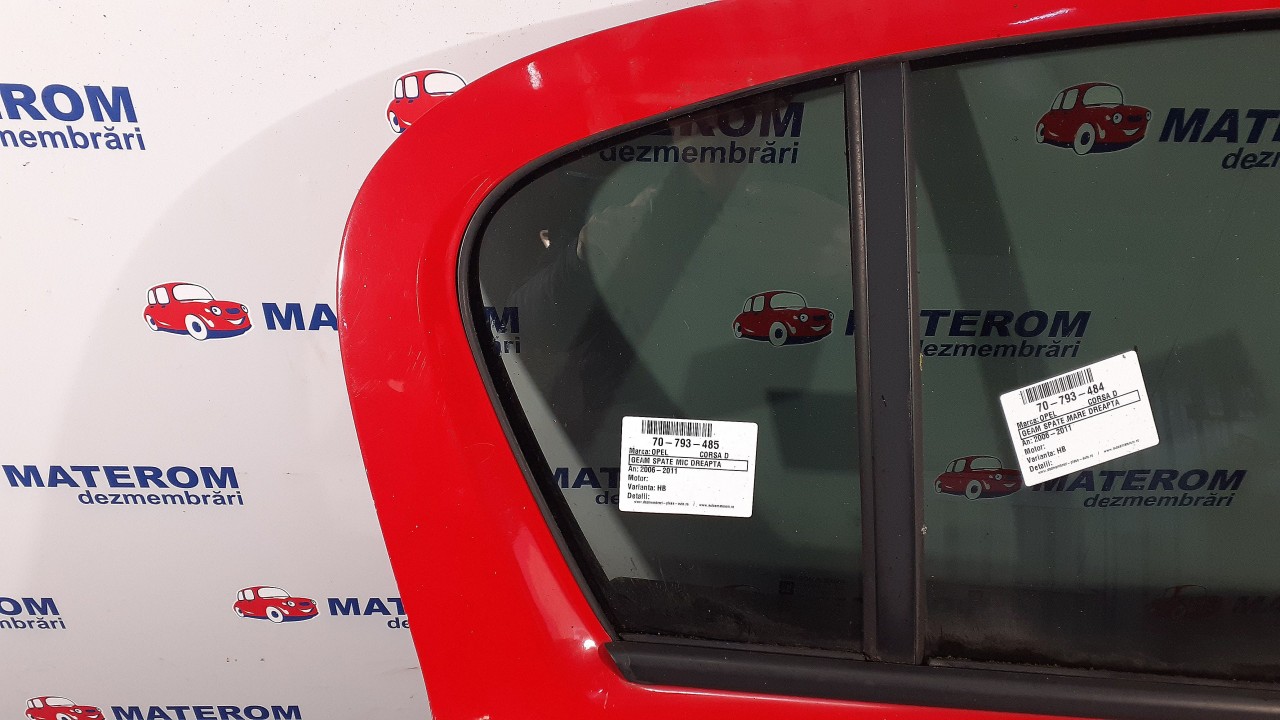 GEAM SPATE MIC DREAPTA OPEL CORSA D CORSA D - - (2006 2011)