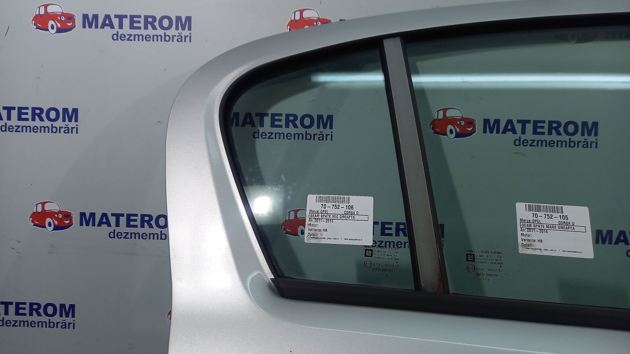 GEAM SPATE MIC DREAPTA OPEL CORSA D CORSA D - - (2011 2014)