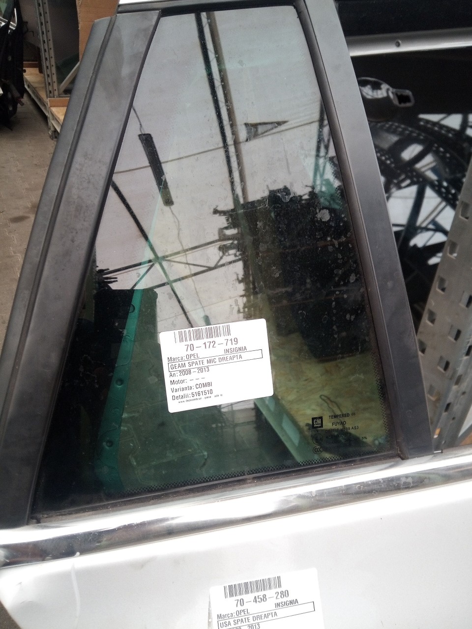 GEAM SPATE MIC DREAPTA OPEL INSIGNIA - - (2008 2013)